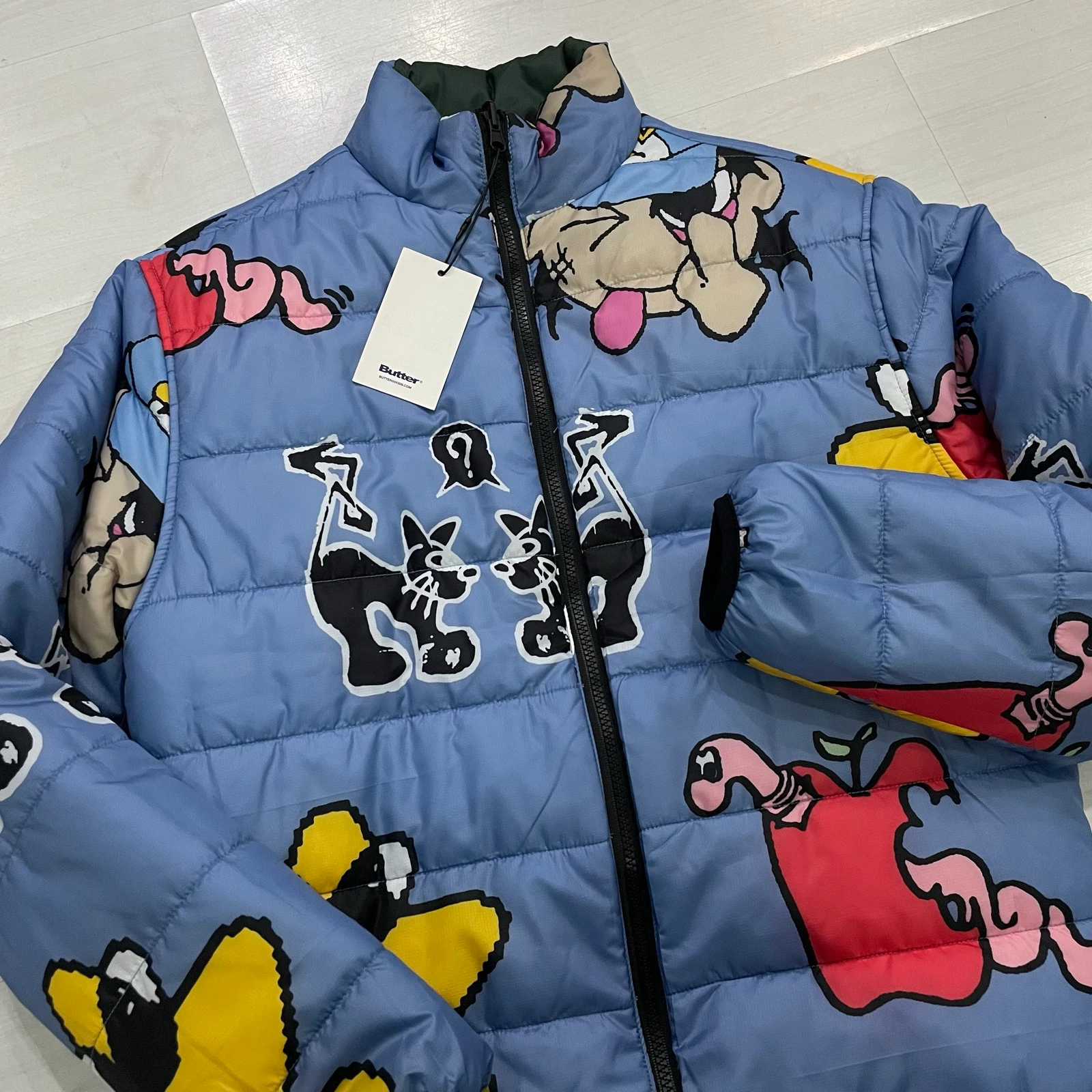 Chaqueta Butter Goods - Jun Reversible Puffer Jacket 